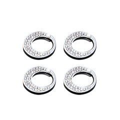 4pcs Sparkle Auto Interior Lift Bolt Bling Decor for Benz E C Class