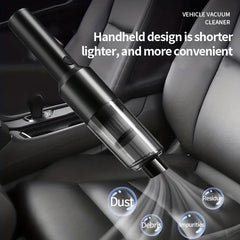Portable Car Mounted Wireless Vacuum Cleaner - Strong Suction