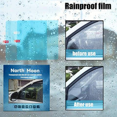 2pcs Anti Rain Clear Film for Car Windshield