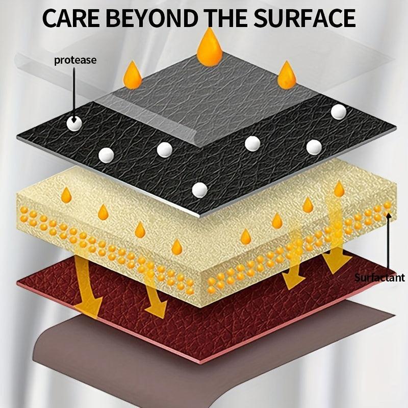120g Leather Cleaning Paste - Strong Purification for Automotive Interior