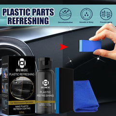 30ml 50ml Plastics Refreshing Coating Agent Car Refurbishment Cleaning Agent
