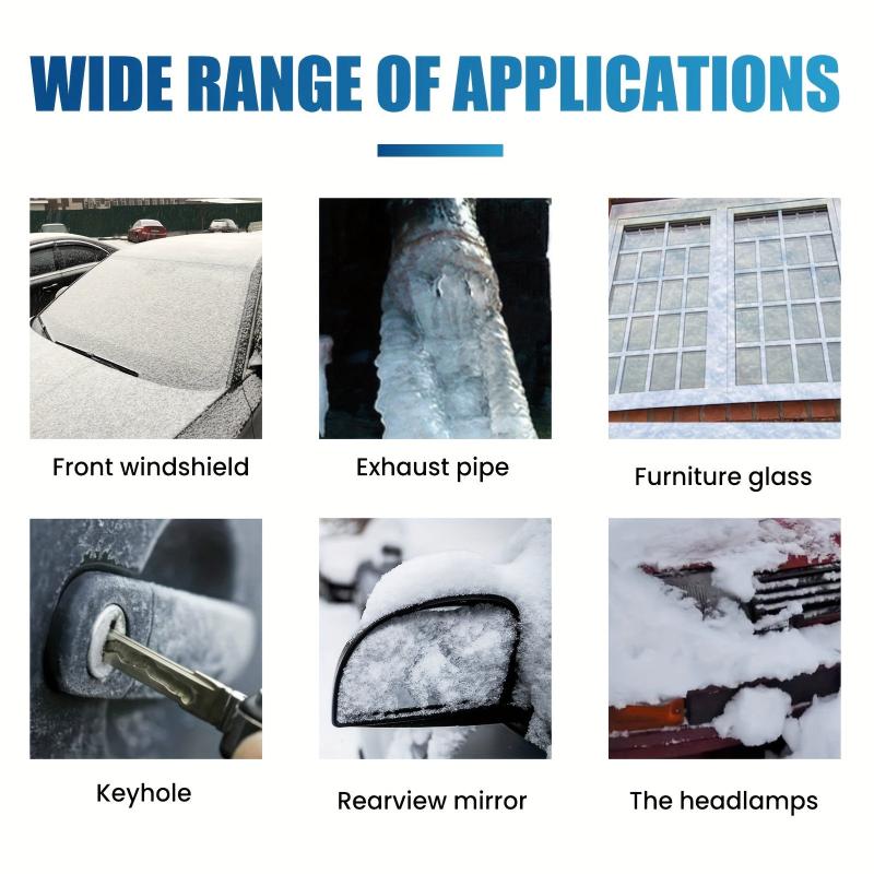 Ice Melting Snow Remover Windshield Window Snow Preventive Agent