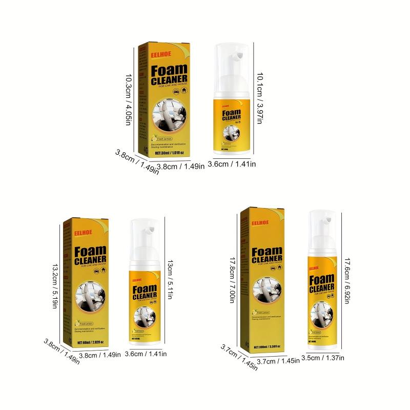 Car Interior Foam Cleaner Leather Seat Cleaner