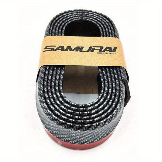 2.5m Universal Carbon Fiber Front Bumper Lip Protector