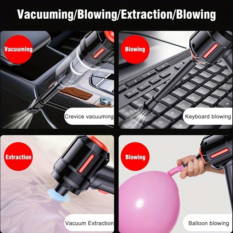 Cordless Handheld Car Vacuum Rechargeable with Dock