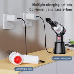 Cordless Handheld Car Vacuum Rechargeable with Dock