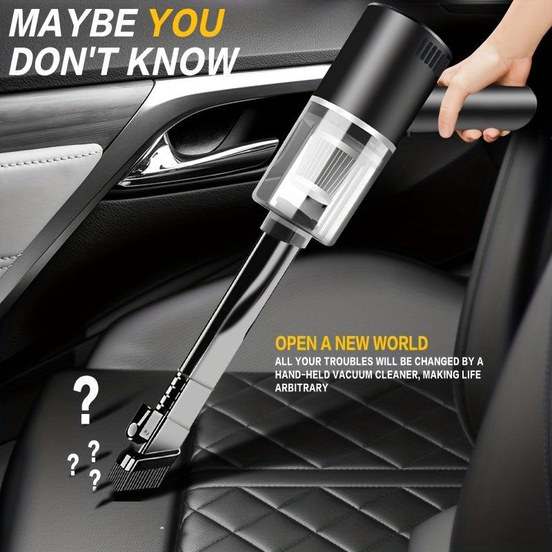 Portable Car Vacuum Cleaner Wireless Charging Mini Handheld Powerful Vacuum