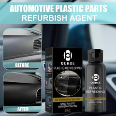 RV Plastic Refurbishing Agent - Interior Dashboard Panel Maintenance