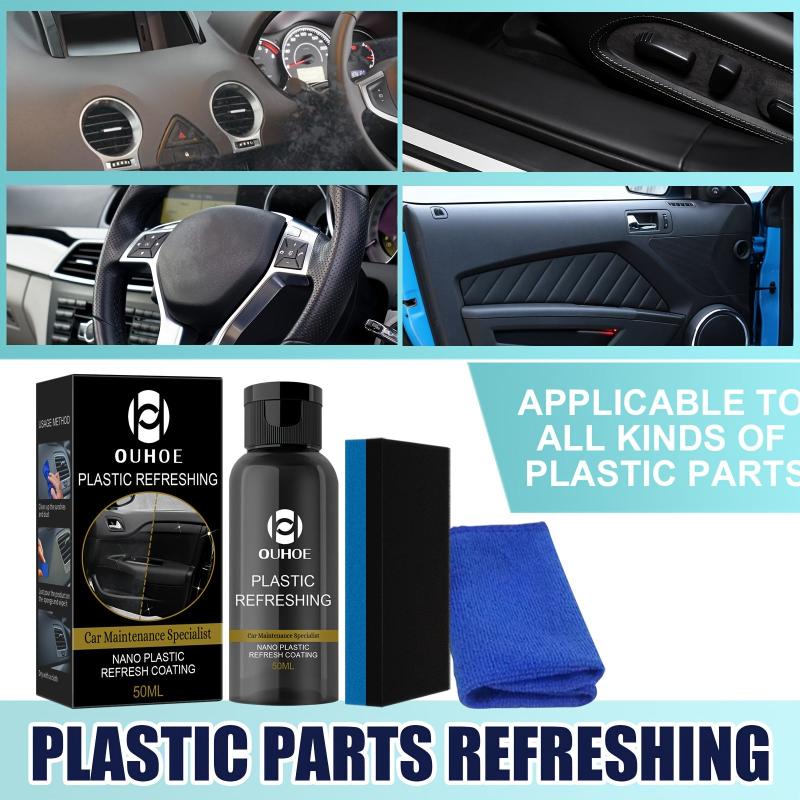 RV Plastic Refurbishing Agent - Interior Dashboard Panel Maintenance
