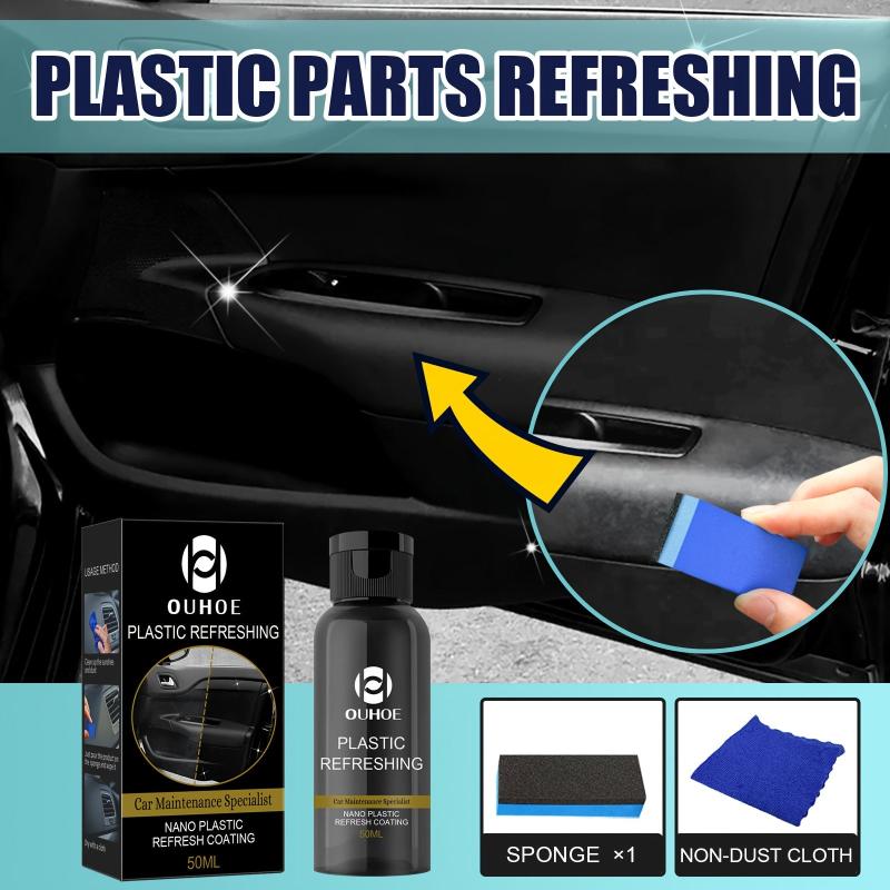 RV Plastic Refurbishing Agent - Interior Dashboard Panel Maintenance