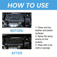 Auto Faux Leather Renewal Spray Stain & Dirt Removal Agent