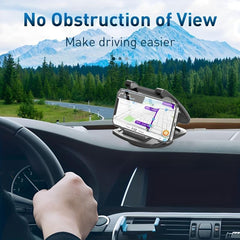 360 Rotation Car Phone Mount Dashboard Cradle For iPhone Galaxy