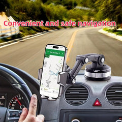 Big Sucker Center Console Car Phone Holder 360 Rotation