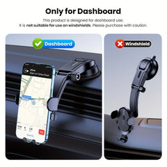 Car Phone Holder Mount Dashboard Handsfree Phone Stand Holder For iPhone Android
