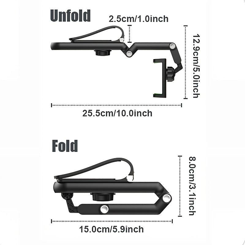 Car Clip Sun Visor Cell Phone Holder Universal Mount For IPhone XS GPS
