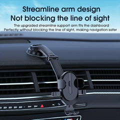 Car Phone Holder Stand Gravity Dashboard Phone Holder Universal