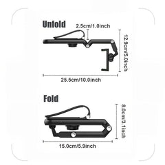 Auto Sun Visor Car Phone Holder 1080 Rotating Mount Stand