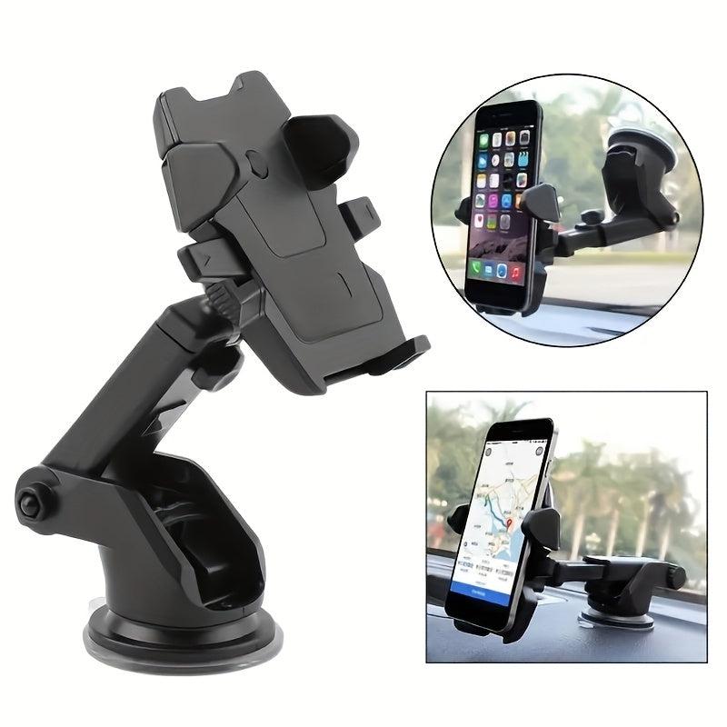 Car Phone Holder Safe Automatic Lock Anti Fall GPS Maps