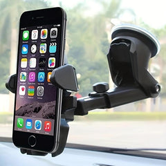 Car Phone Holder Safe Automatic Lock Anti Fall GPS Maps