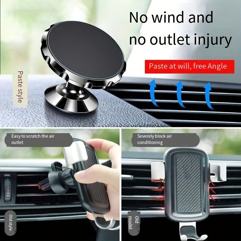 Car Magnetic Phone Stand Navigation Support