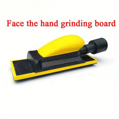 Hand Push Board Car Putty Ash Hand Planer Rectangular Vacuum Arc Sandpaper