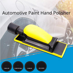 Hand Push Board Car Putty Ash Hand Planer Rectangular Vacuum Arc Sandpaper