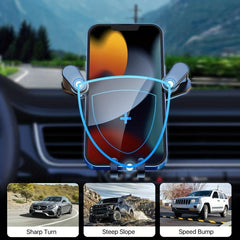 Universal Car Air Vent Phone Holder 360u00b0 Rotatable Auto Lock Navigation Support