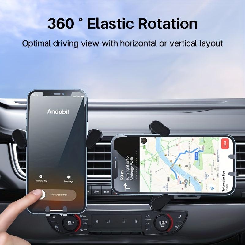 Universal Car Air Vent Phone Holder 360u00b0 Rotatable Auto Lock Navigation Support