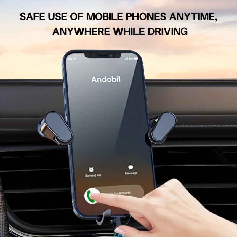 Universal Car Air Vent Phone Holder 360u00b0 Rotatable Auto Lock Navigation Support