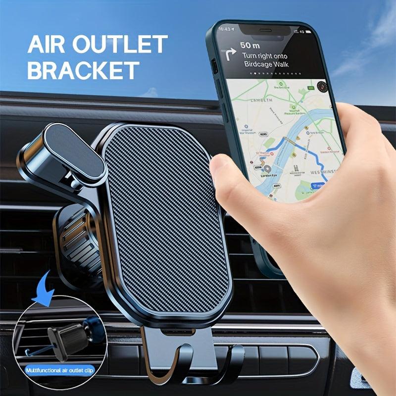 Universal Car Air Vent Phone Holder 360u00b0 Rotatable Auto Lock Navigation Support