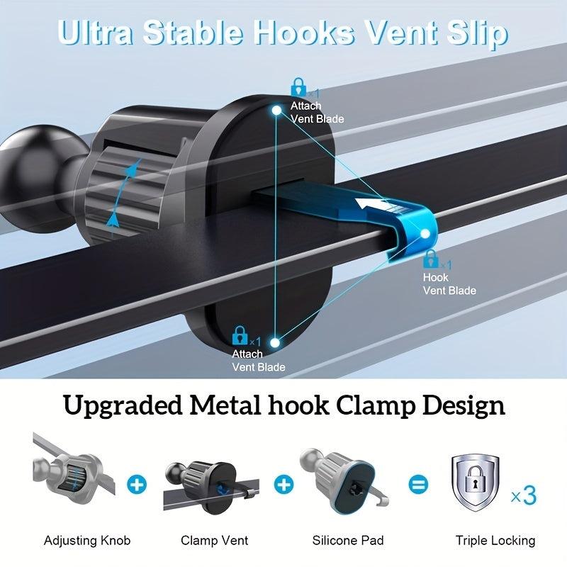 Universal Auto Locking Car Phone Holder Mount