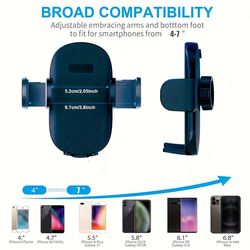 Car Vent Phone Mount Spring Clip Air Vent Cell Phone Holder