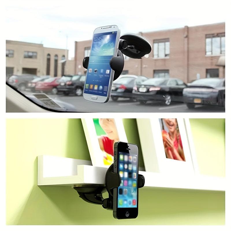 Car Center Console Suction Cup Phone Holder