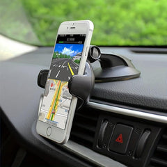 Car Center Console Suction Cup Phone Holder