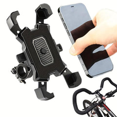 Auto Lock Rearview Mirror Bike Phone Holder Motorcycle Support Mount