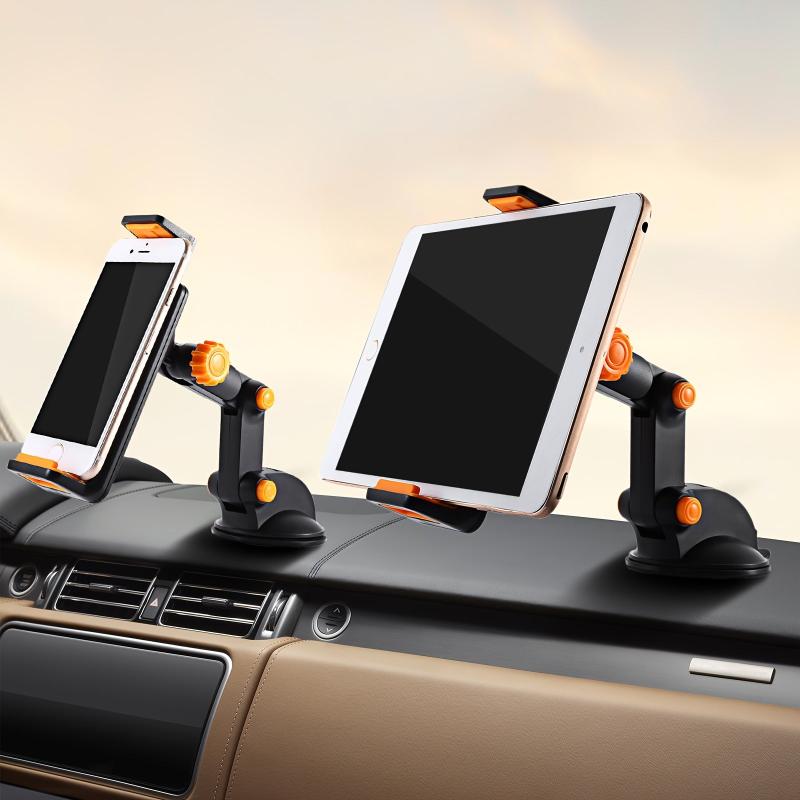 Phone&Tablet Holder Mount Suction Cup Hands-Free Car Cell Phone Holder