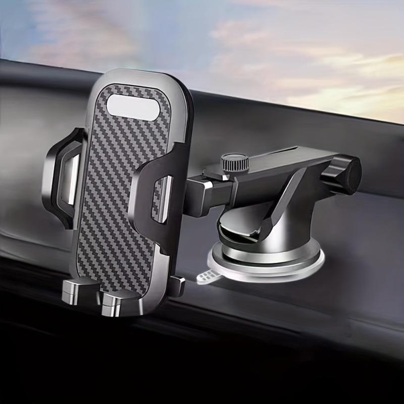 Car Mobile Phone Bracket Suction Cup Retractable Rotating