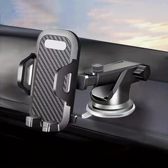 Car Mobile Phone Bracket Suction Cup Retractable Rotating