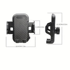 Car Mobile Phone Bracket Suction Cup Retractable Rotating