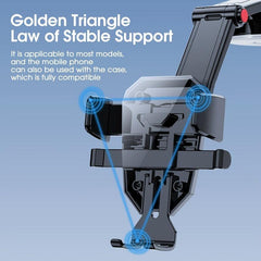 Universal Car Phone Holder with Sturdy Suction Cup Mount