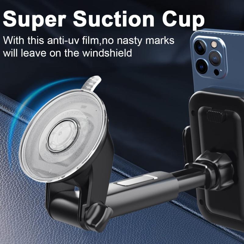Car Phone Holder 2-in-1 Dashboard Windshield Hands-Free