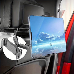 Car Back Seat Headrest Phone Holder Tablet Stand Rear Pillow Bracket