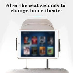 Car Back Seat Phone Mount 360 Rotation Stand for Smartphone 4.7-12.9 Inch iPad