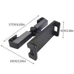 Car Back Seat Phone Mount 360 Rotation Stand for Smartphone 4.7-12.9 Inch iPad