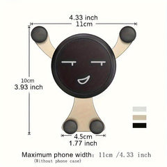Car Mobile Phone Holder Air Outlet Buckle Interior Decoration