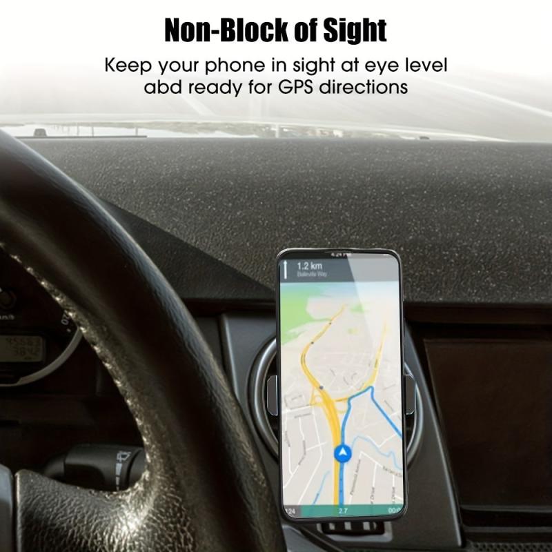 Car Mobile Phone Holder Retractable Long Rod Air Outlet Mount
