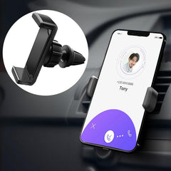 Car Mobile Phone Holder Retractable Long Rod Air Outlet Mount