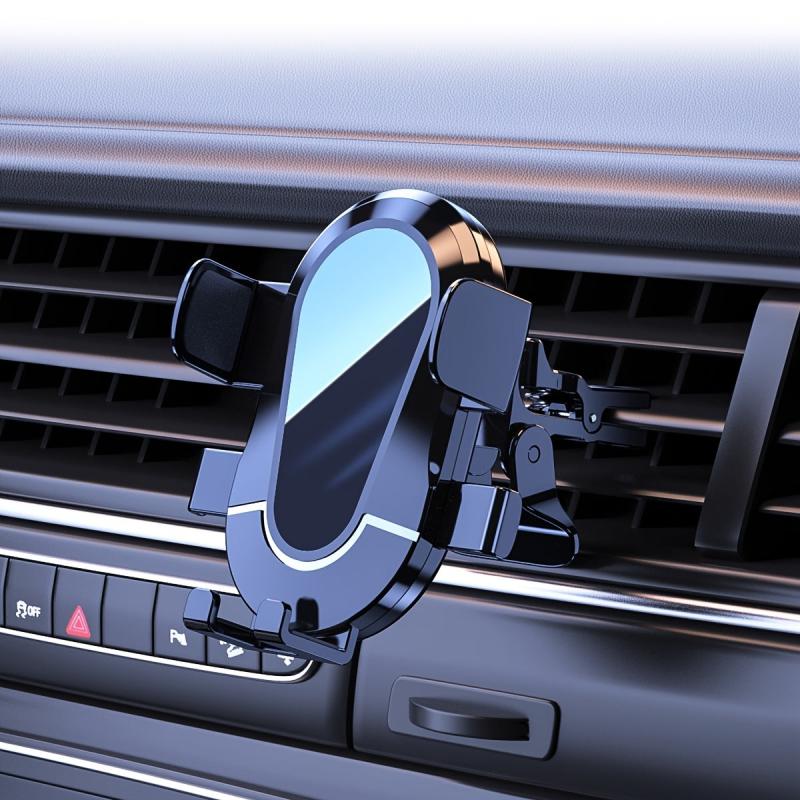 Car Vent Phone Mount Metal Hook Auto Lock