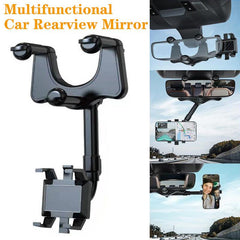 360 Car Rearview Mirror Phone Holder