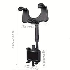 360 Car Rearview Mirror Phone Holder